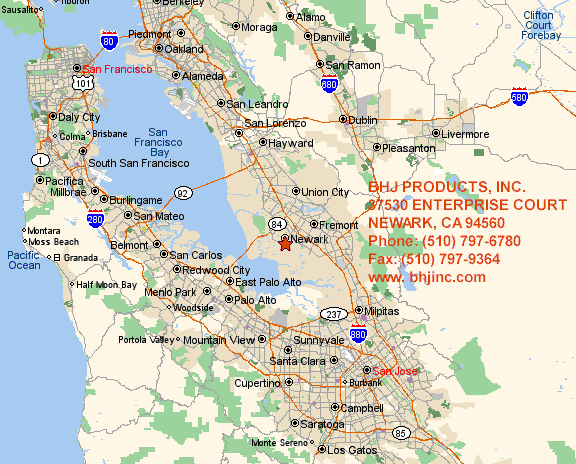 BHJ Location Map